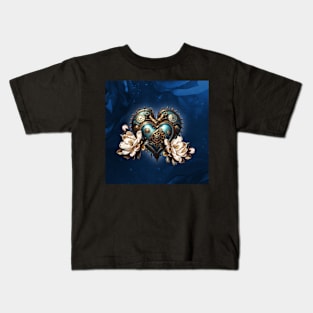 Wonderful steampunk heart Kids T-Shirt